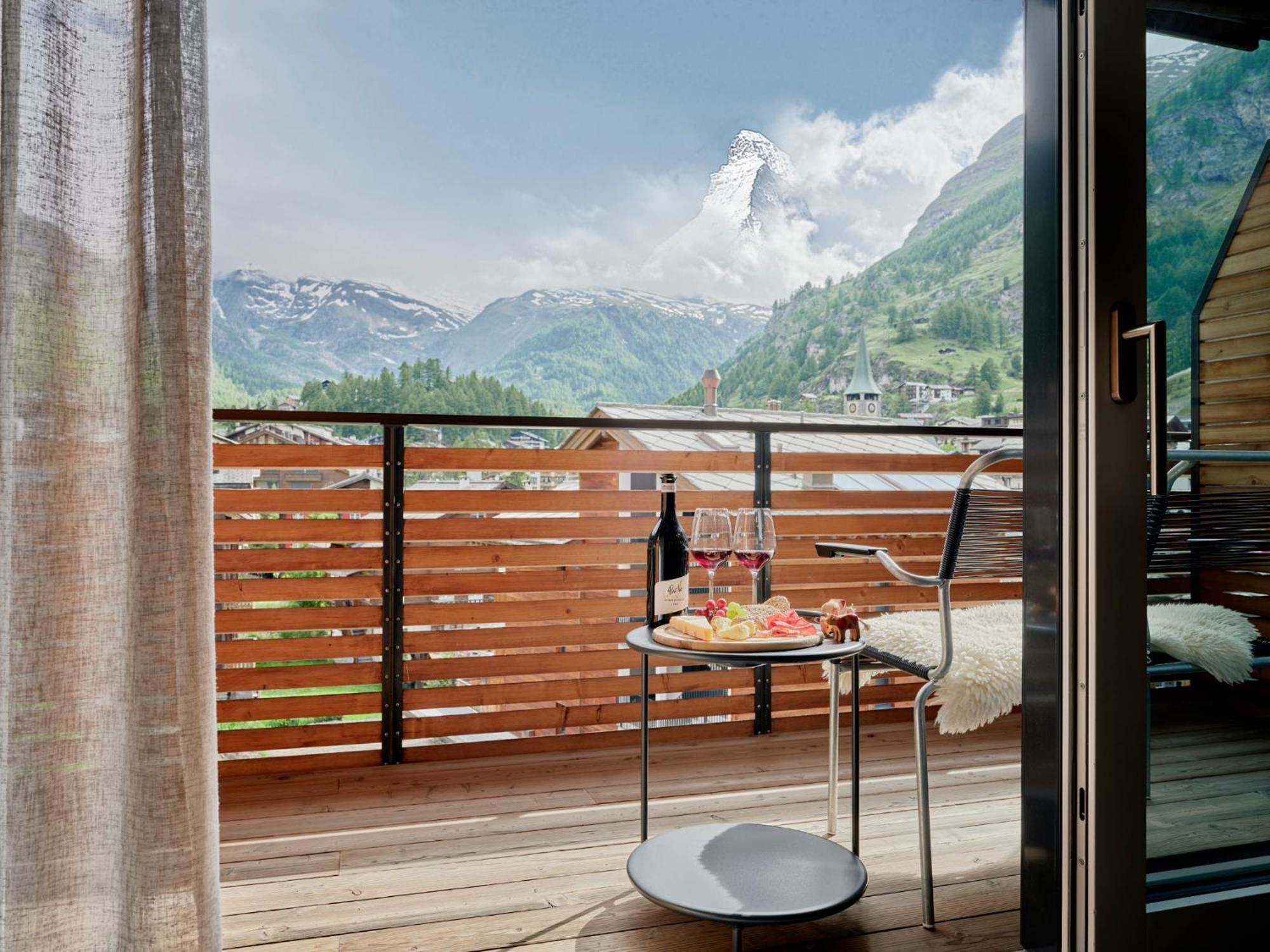Ascot Penthouse 160 M2 Matterhorn View Apartman Zermatt Kültér fotó