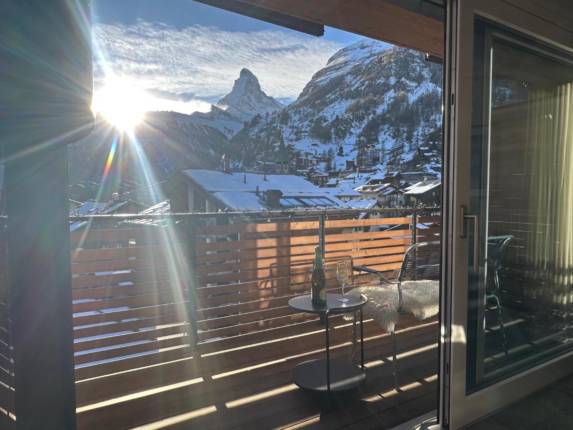 Ascot Penthouse 160 M2 Matterhorn View Apartman Zermatt Kültér fotó
